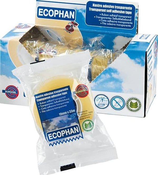 Nastro Adesivo Ecophan 19Mmx33Mt In Caramella Eurocel in Nastro da imballo Il Centro - Jesi, commercioVirtuoso.it