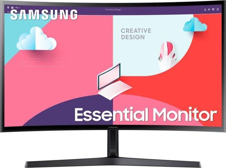 Samsung monitor curvo serie s36c da 24'' full hd - LS27C366EAUXEN in Supporti eWeki - Napoli, commercioVirtuoso.it