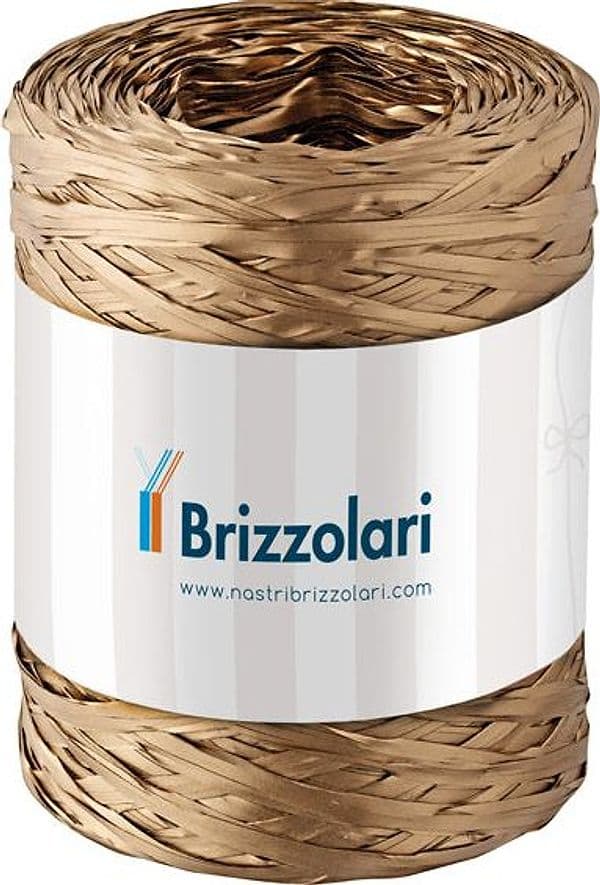 Rafia Sintetica 6802 5Mmx200Mt Colore Oro 33 Brizzolari in Rafia Il Centro - Jesi, commercioVirtuoso.it