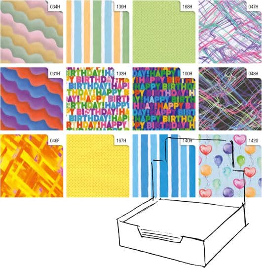 Scatola 100Fg Carta Regalo Raso Colors 70X100Cm Rex Sadoch in Scatole da regalo Il Centro - Jesi, commercioVirtuoso.it