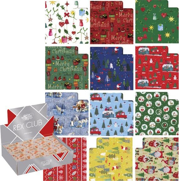 Scatola 100Fg Carta Regalo Raso Country Natale 70X100Cm Rex Sadoch-Stagionale in Scatole da regalo Il Centro - Jesi, commercioVirtuoso.it