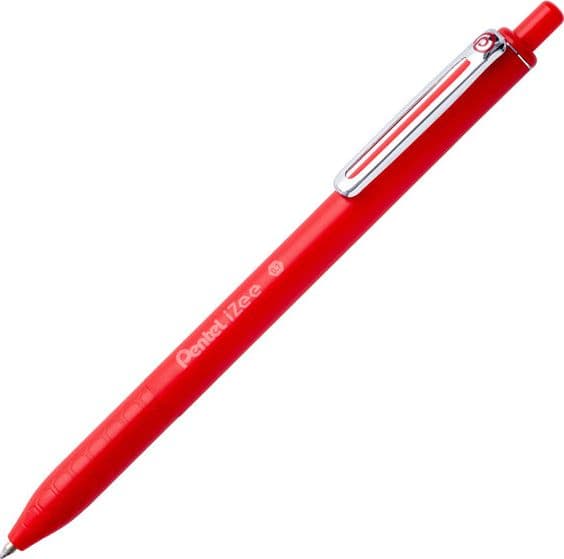 Penna Sfera A Scatto I Zee Rosso 0.7Mm Pentel in Penne a sfera Il Centro - Jesi, commercioVirtuoso.it