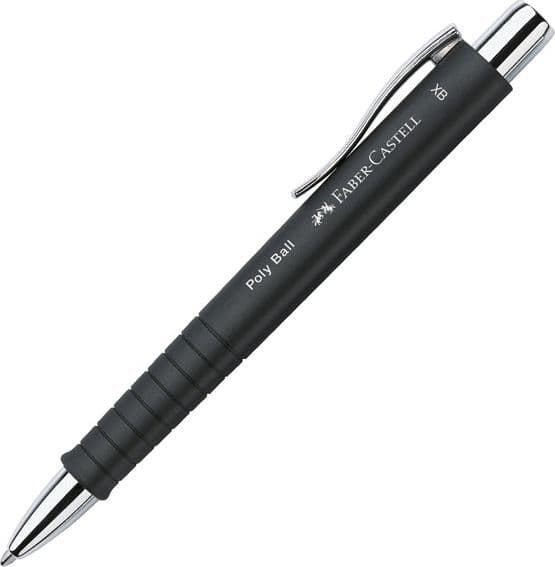 Penna A Sfera 0,7Mm Poly Ball Fusto Nero Faber Castell in Penne a sfera Il Centro - Jesi, commercioVirtuoso.it