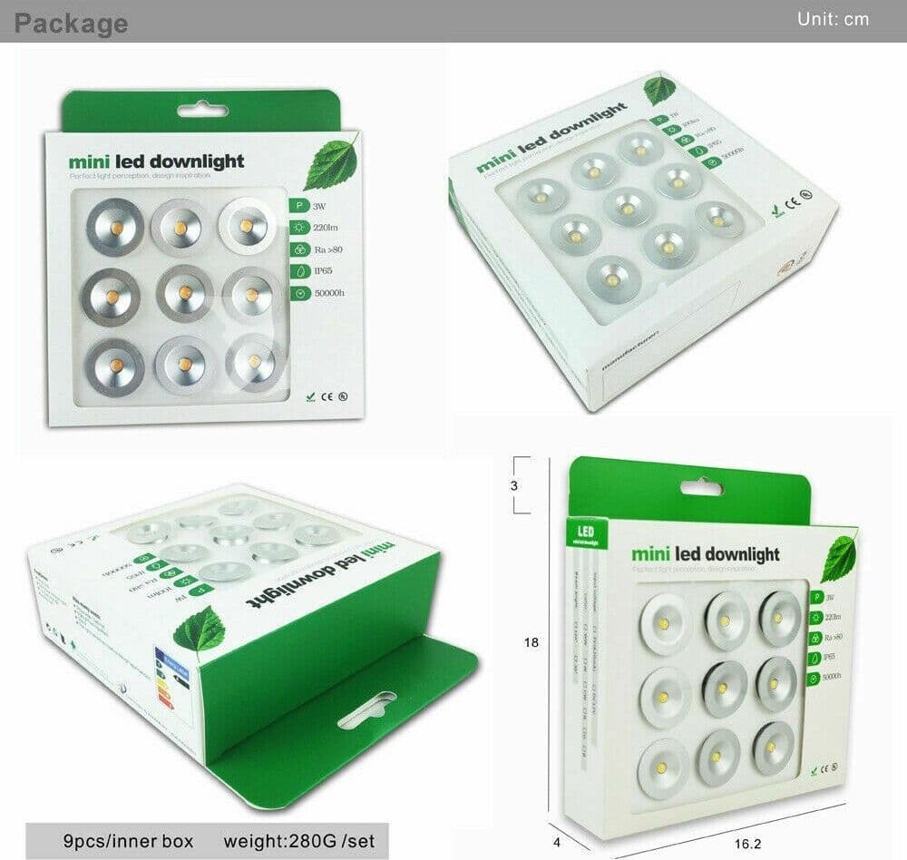 9 Mini Faretto 12v Incasso cob led 1w Foro 15mm segnapasso esterno interno ip65 Illuminazione/Illuminazione per esterni/Luci per sentieri Zencoccostore - Formia, Commerciovirtuoso.it