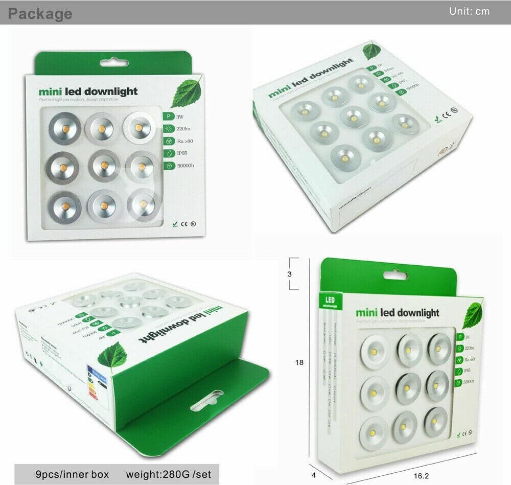 9 Mini Faretto 12v Incasso cob led 1w Foro 15mm segnapasso esterno interno ip65 Illuminazione/Illuminazione per esterni/Luci per sentieri Zencoccostore - Formia, Commerciovirtuoso.it