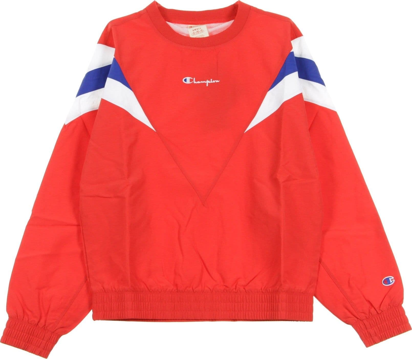 CHAMPION Felpa Girocollo Uomo Crewneck Sweater Red/white da uomo in Felpe senza cappuccio Drestige - Casamassima, commercioVirtuoso.it