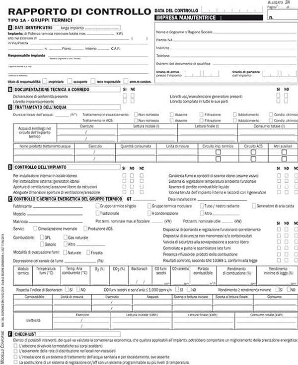 25 Rapporti Controllo Efficienza Energetica Reg.Lombardia T1A 29,7X21Cm Snap3C. in Contabanconote Il Centro - Jesi, commercioVirtuoso.it