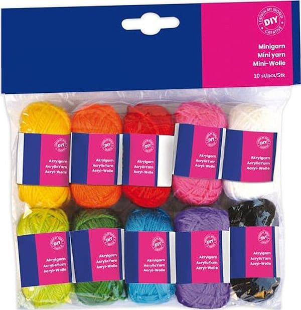 Set 10 Matasse 100 Acrilico Lung. 36Mt Colori Assortiti Cwr in Colori Il Centro - Jesi, commercioVirtuoso.it