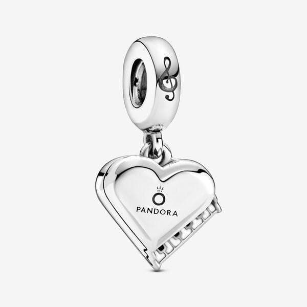 Pandora Charm pendente Pianoforte a cuore in Bead Charm Alba Gioielli - Casoria, commercioVirtuoso.it