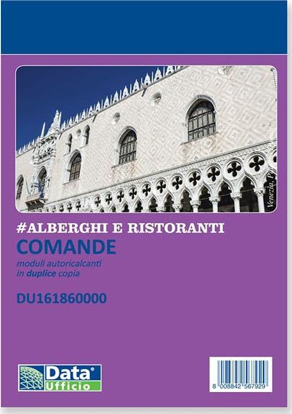 Blocco Comande 25X2 Copie Autor. Dim. 10,5X7,4Cm Du161860000 in Moduli ricevute e fatture fiscali Il Centro - Jesi, commercioVirtuoso.it