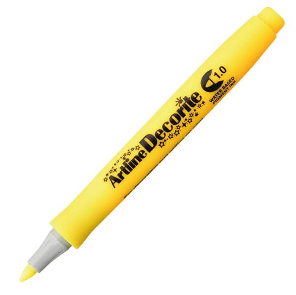Marcatore Decorite Punta Tonda 1.0Mm Giallo Artline in Pennarelli indelebili e marcatori Il Centro - Jesi, commercioVirtuoso.it