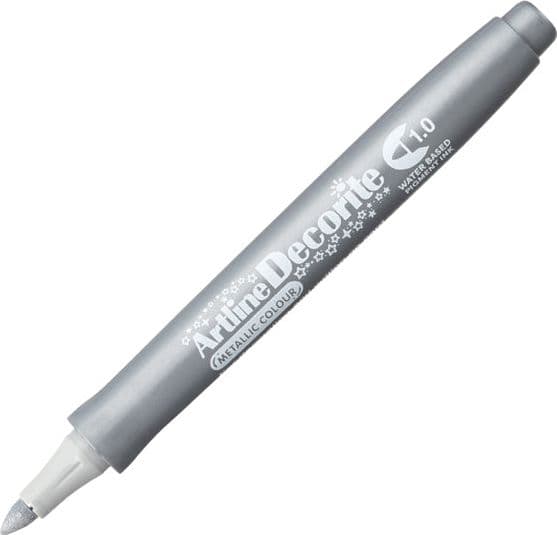 Marcatore Decorite Punta Tonda 1.0Mm Argento Artline in Pennarelli indelebili e marcatori Il Centro - Jesi, commercioVirtuoso.it