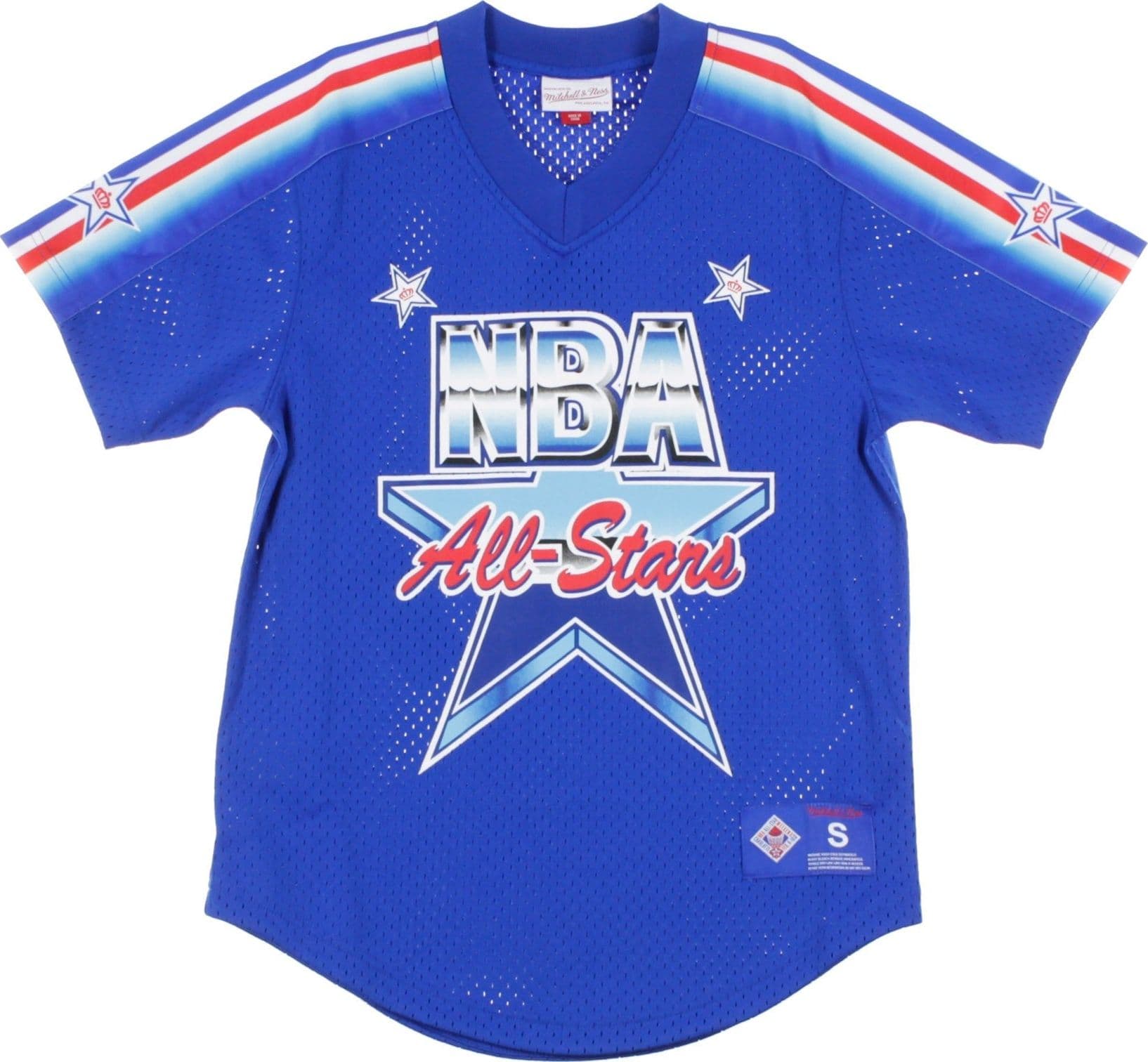 MITCHELL & NESS Casacca Uomo Nba Mesh V-neck Team Dna Sublimation All Star Game 1991 Royal