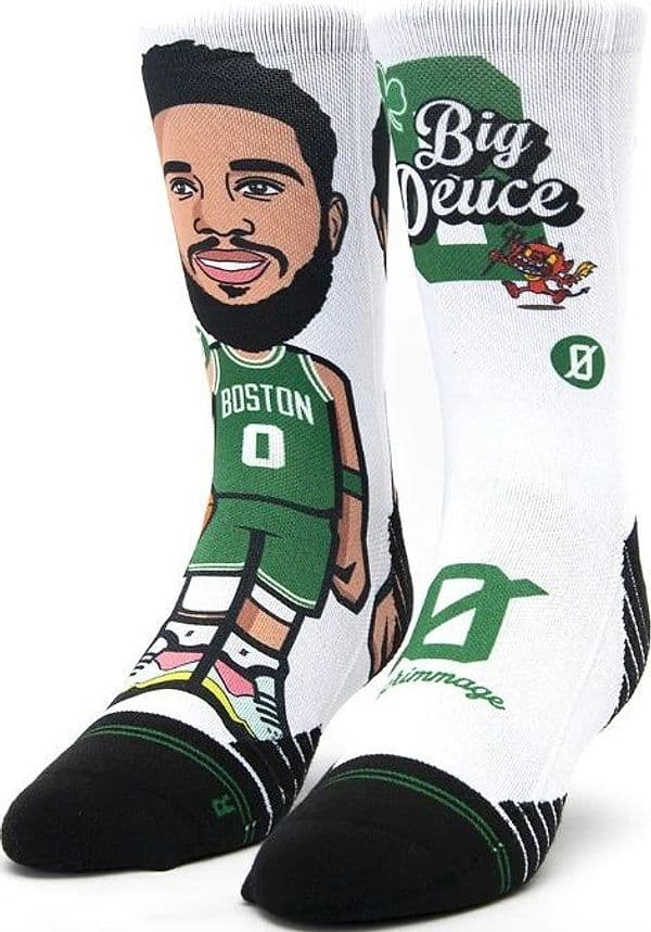 Socks unisex Scrimmage basket Big Deuce White in Calze sportive 3A Moda Mare Sport - Bellaria Igea Marina, commercioVirtuoso.it