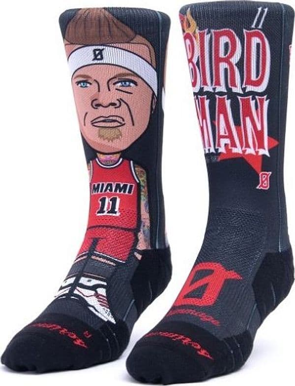 Calzini unisex Scrimmage Stampa basket Birdman Black in Calze 3A Moda Mare Sport - Bellaria Igea Marina, commercioVirtuoso.it