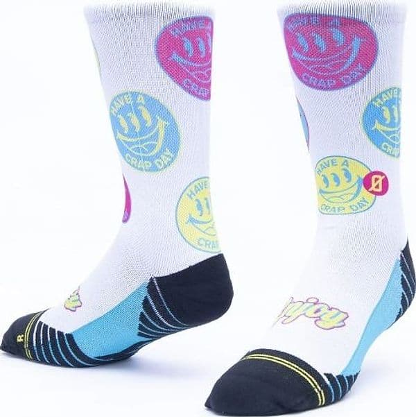 Calzini unisex Scrimmage Everyday Crap Day White in Calze 3A Moda Mare Sport - Bellaria Igea Marina, commercioVirtuoso.it