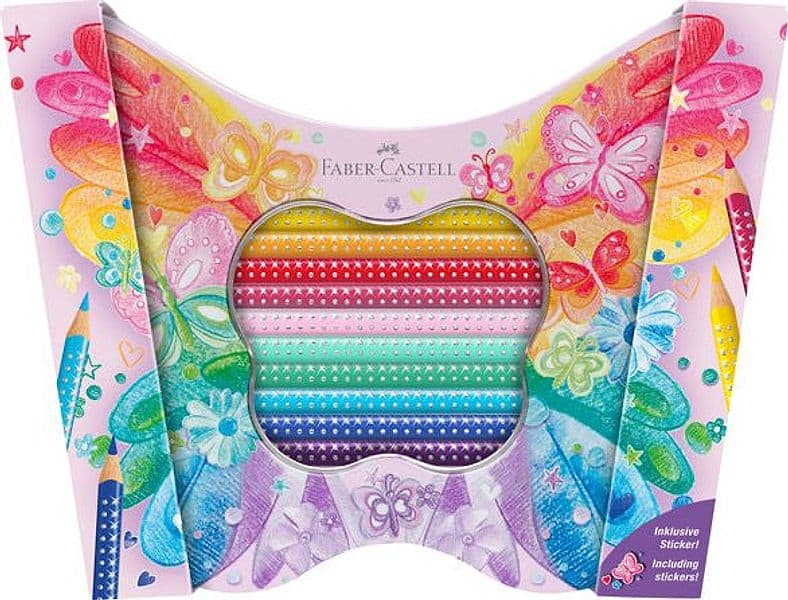 Astuccio Farfalla 20 Matite Colorate Sparkle Assortiti Faber Castell in Matite colorate Il Centro - Jesi, commercioVirtuoso.it