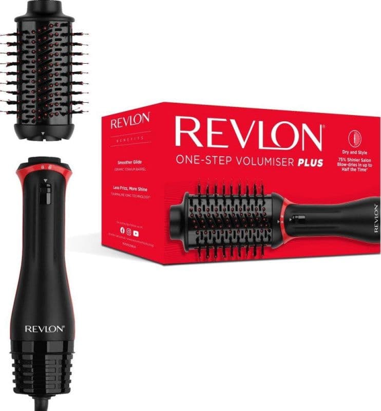 Revlon Spazzola Staccabile One-Step Asciugacapelli e Volumizzante Plus Nero RVDR5298E Usato in Asciugacapelli Prezzo Bomba Store - Casalnuovo di Napoli, commercioVirtuoso.it