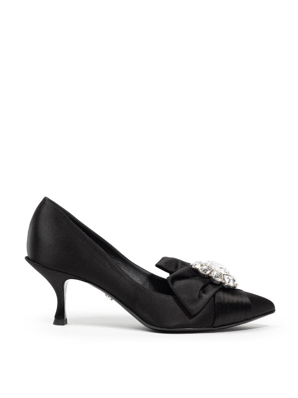Dolce & Gabbana Decollete in Raso Con gioiello da donna in Scarpe col tacco Drestige - Casamassima, commercioVirtuoso.it