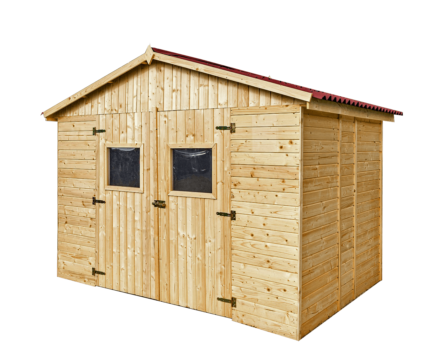 Cassette Di Legno A Pannelli Con Pavimento Spessore 16mm 280x200cm Foresta