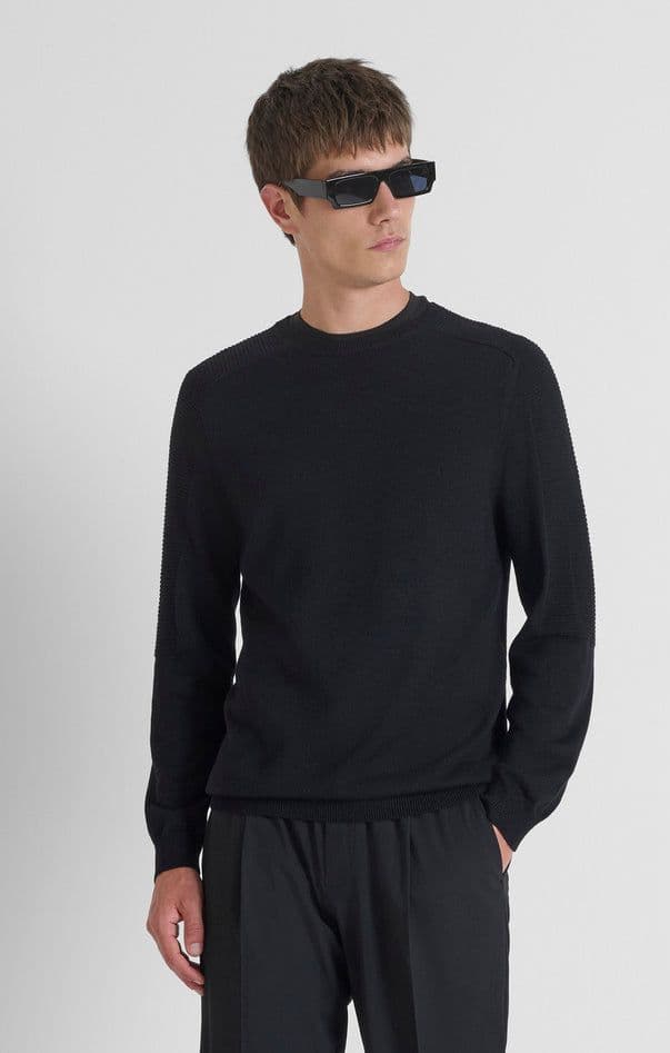 Antony Morato maglia uomo nero da uomo in Maglioni Drestige - Casamassima, commercioVirtuoso.it