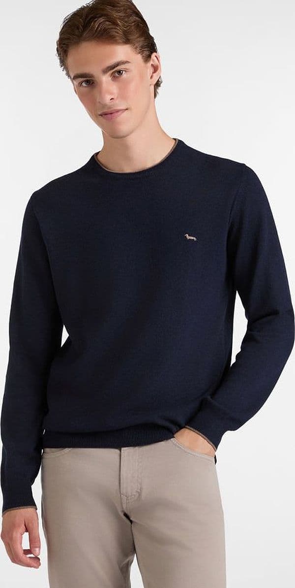 Harmont&blaine pullover uomo blu navy da uomo in Felpe senza cappuccio Drestige - Casamassima, commercioVirtuoso.it