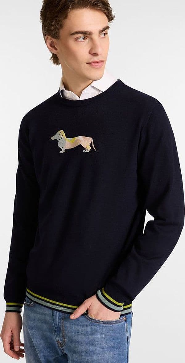 Harmont&blaine pullover uomo blu navy da uomo in Maglioni Drestige - Casamassima, commercioVirtuoso.it