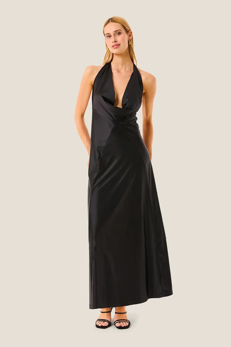 Abito lungo Glossy Touch Resort | 4GIVENESS in prodotto You Store - Messina, commercioVirtuoso.it