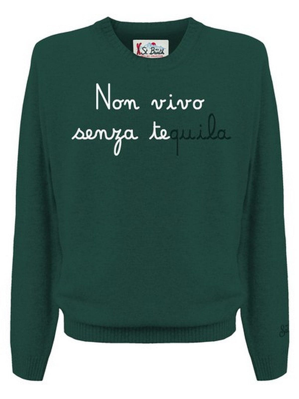 MC2 SAINT BARTH felpe senza cappuccio uomo mc2 saint barth - heron senza tequila 51 emb - verde da uomo in Felpe senza cappuccio Drestige - Casamassima, commercioVirtuoso.it