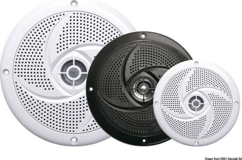 Altoparlanti Stereo Ultra Piatte 4" Doppio Cono Bi Mm 133 Pot. W 2X20 in Altoparlanti coassiali Ebricowill - Palermo, commercioVirtuoso.it