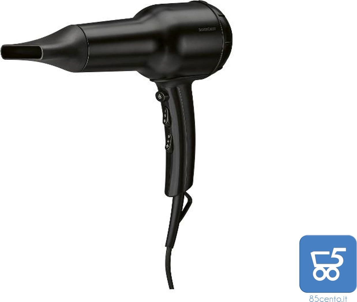 Accessori Asciugacapelli SilverCrest Personal Care 2000W Ugello Diffusore Nero - Prodotto da esposizione in Diffusori 85cento.it - Potenza, commercioVirtuoso.it