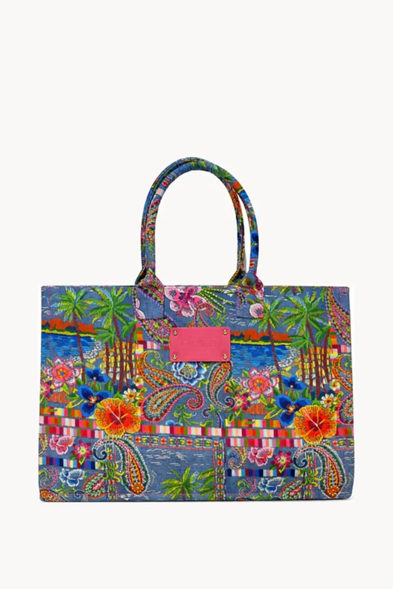 Borsa mare saint tropez Denim Mexican | 4GIVENESS in prodotto You Store - Messina, commercioVirtuoso.it