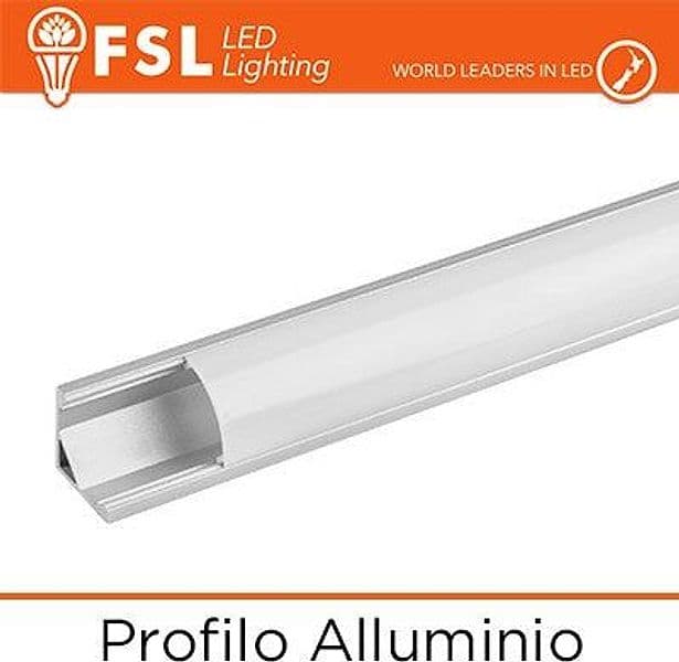 Barra Mt2 Profilo Alluminio 6063 X Led Ang Piegh in Profili in alluminio Ebricowill - Palermo, commercioVirtuoso.it
