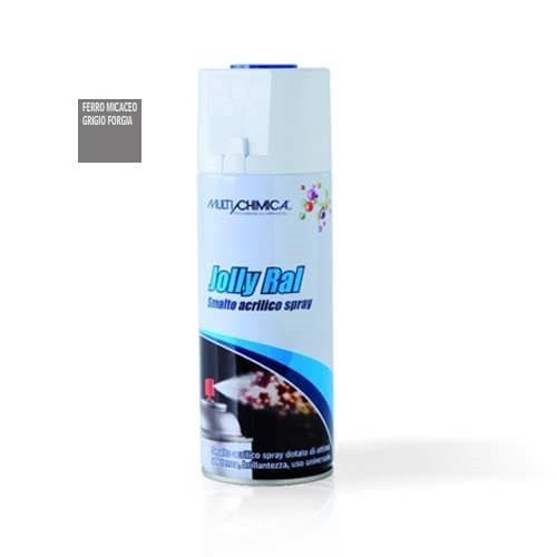 Bomboletta Fer Micaceo Grigio Forghia Jolly Ral in Vernice a spray Ebricowill - Palermo, commercioVirtuoso.it