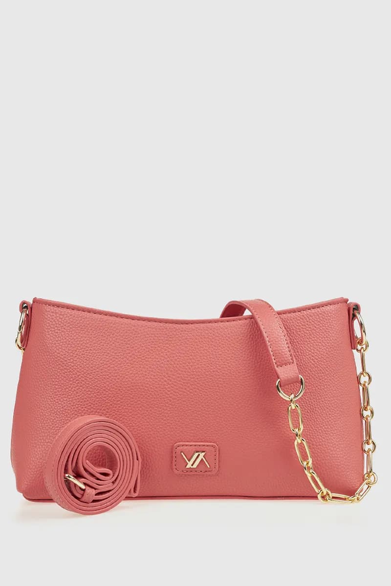 Borsa semplice a tracolla in ecopelle | Verde Fashion