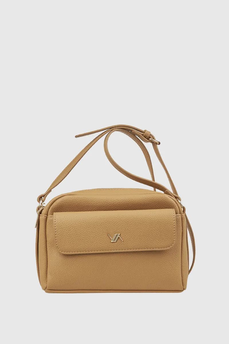 Borsa a tracolla doppia tasca | Verde Fashion