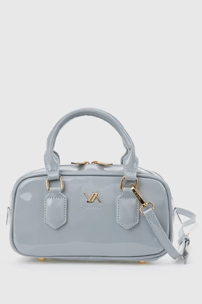 Borsa baguette a tracolla in ecopelle | Verde Fashion