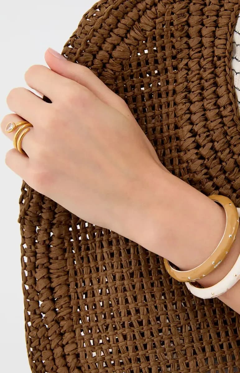 Bracciale rigido smaltato | NALÌ