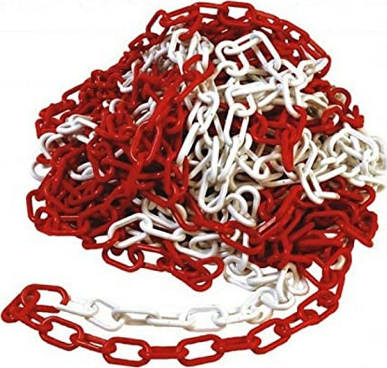Catena Plastica Rosso/Bianca Al Metraggio in Nastro di sicurezza Ebricowill - Palermo, commercioVirtuoso.it
