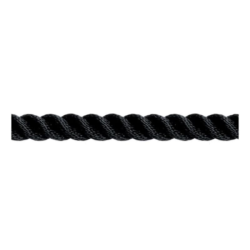 Cima Ritorta Nera Ø Mm.10 Mt 200 in Corde Ebricowill - Palermo, commercioVirtuoso.it