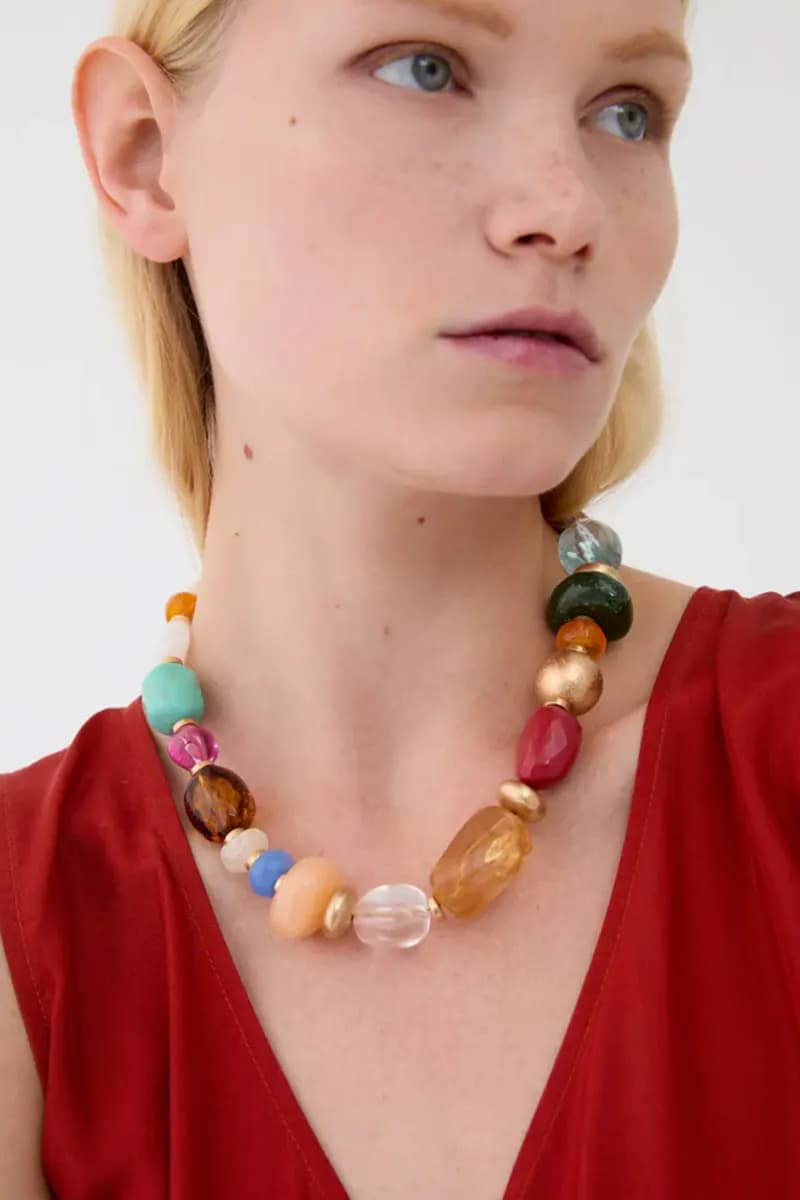 Collana girocollo pietre in resina | NALÌ in Collane You Store - Messina, commercioVirtuoso.it