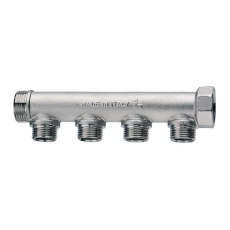 Collettore 2P Lineare Nichelato 3/4 Mf Usc 1/2 in Ebricowill - Palermo, commercioVirtuoso.it