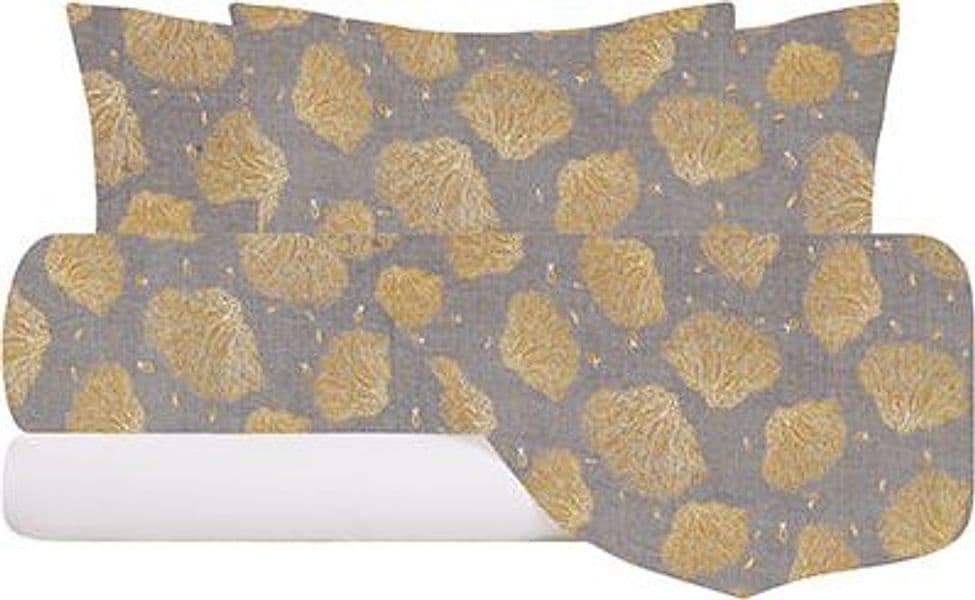 Completo letto lenzuola federe bifaccia double face stampa digitale in cotone made in italy CORALLI TRE PESCI GRIGIO/BIANCO in Set di lenzuola e federe Vanita di raso - Sesto San Giovanni, commercioVirtuoso.it