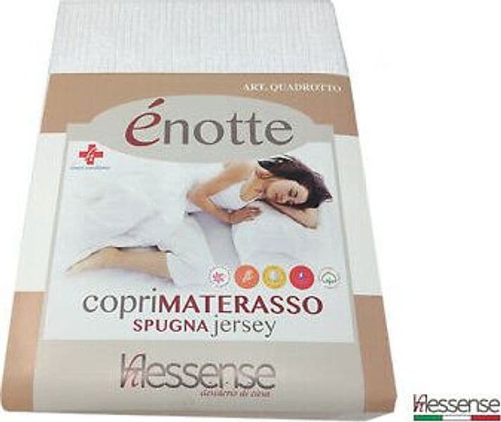 Coprimaterasso In Spugna Jersey Hessense in Coprimaterassi e protezioni Falco Biancheria - Parete, commercioVirtuoso.it