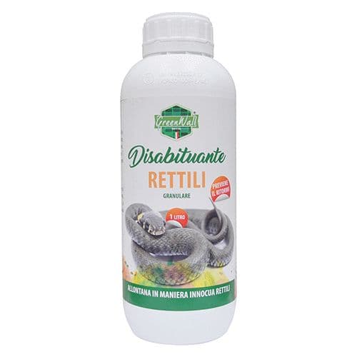 Disabituante granulare per serpenti barriera repellente naturale Rettili 1 Lt