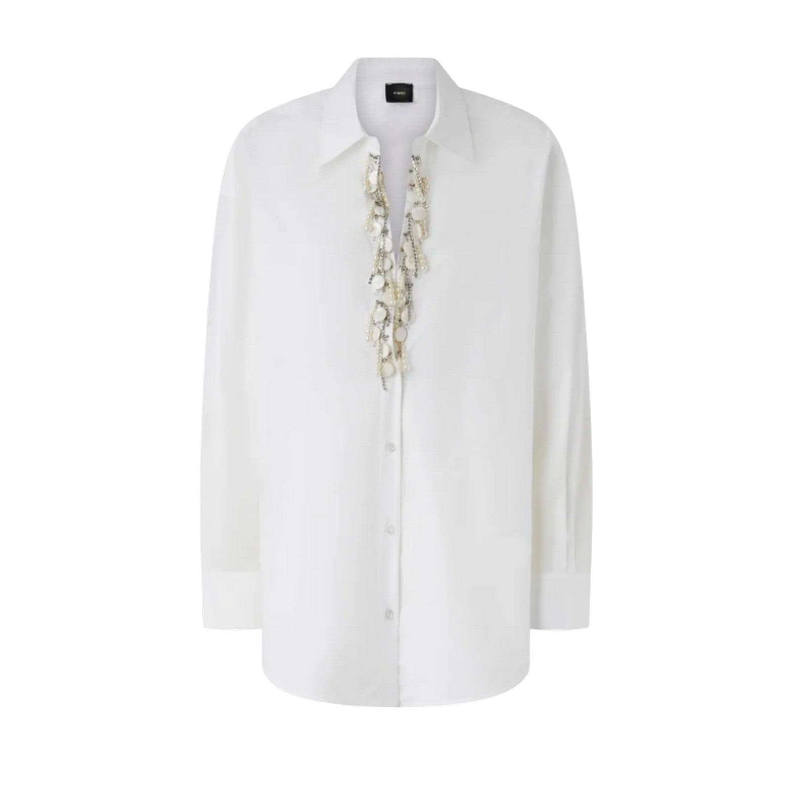 Pinko camicie donna pinko - capirai camicia popeline - bianco da donna in Bluse e camicie Drestige - Casamassima, commercioVirtuoso.it