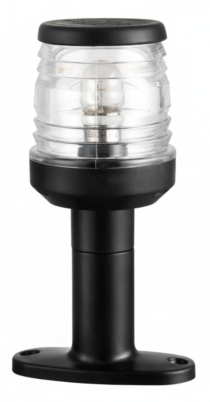 Fanale 360° Nero Corto Con Base D'Appoggio in Blocchi fari anteriori Ebricowill - Palermo, commercioVirtuoso.it