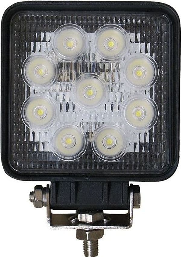 Faro Quadrato Led 27W 9-32 Volts in Proiettori Ebricowill - Palermo, commercioVirtuoso.it
