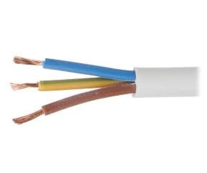 Filo 3X1,5 Bianco Gommato Mt 50 in Fili elettrici Ebricowill - Palermo, commercioVirtuoso.it