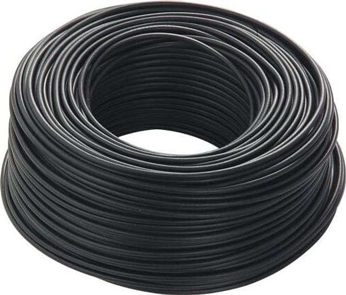 Filo Unipolare 2.5 Nero Rotolo Mt.100 in Fili elettrici Ebricowill - Palermo, commercioVirtuoso.it